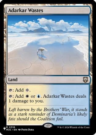 Adarkar Wastes |  (M3C-316) [The List]