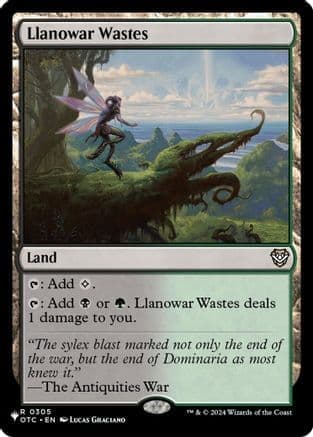 Llanowar Wastes |  (OTC-305) [The List]