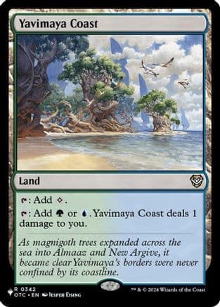 Yavimaya Coast |  (OTC-342) [The List]