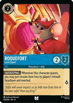 Roquefort - Lock Expert | Cold Foil (172/204) [Reign of Jafar]