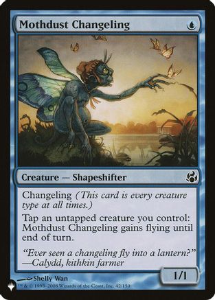 Mothdust Changeling (MOR) (042) [The List Reprints]