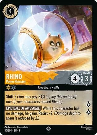 Rhino - Power Hamster |  (30/204) [Reign of Jafar]
