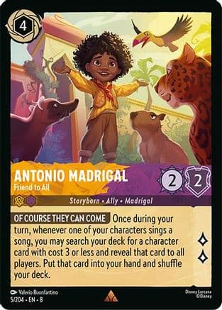 Antonio Madrigal - Friend to All | Cold Foil (5/204) [Reign of Jafar]