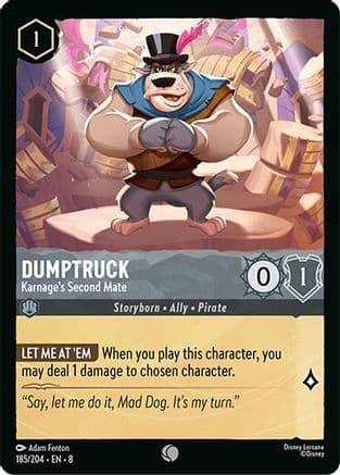 Dumptruck - Karage's Second Mate | Cold Foil (185/204) [Reign of Jafar]