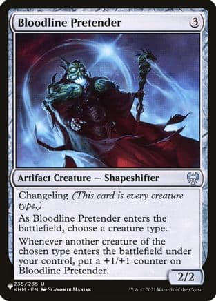 Bloodline Pretender (KHM) (235) [The List Reprints]
