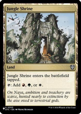 Jungle Shrine |  (OTC-303) [The List]