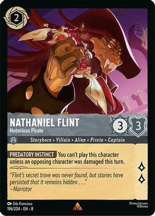 Nathaniel Flint - Notorious Pirate |  (196/204) [Reign of Jafar]