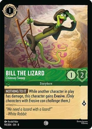 Bill the Lizard - Chimney Sweep |  (90/204) [Reign of Jafar]