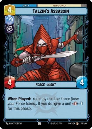 Talzin's Assassin |  (035/264)  [Legends of the Force]