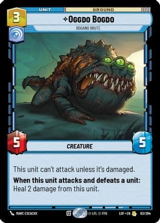 Oggdo Bogdo - Bogano Brute |  (063/264)  [Legends of the Force]