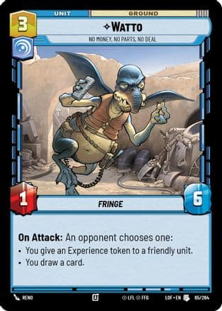Watto - No Money, No Parts, No Deal |  (065/264)  [Legends of the Force]
