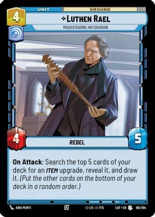 Luthen Rael - Masquerading Antiquarian |  (068/264)  [Legends of the Force]