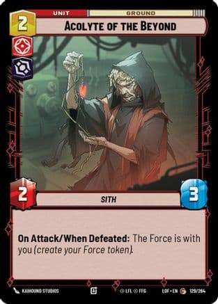 Acolyte of the Beyond |  (129/264)  [Legends of the Force]