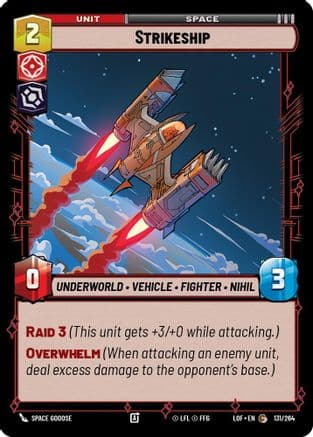 Strikeship |  (131/264)  [Legends of the Force]