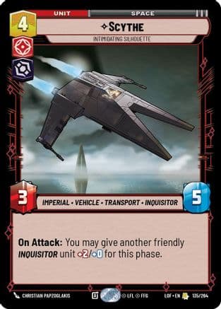 Scythe - Intimidating Silhouette |  (135/264)  [Legends of the Force]