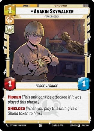 Anakin Skywalker - Force Prodigy |  (190/264)  [Legends of the Force]