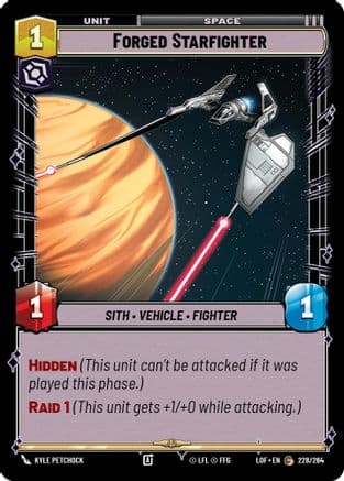 Forged Starfighter |  (228/264)  [Legends of the Force]