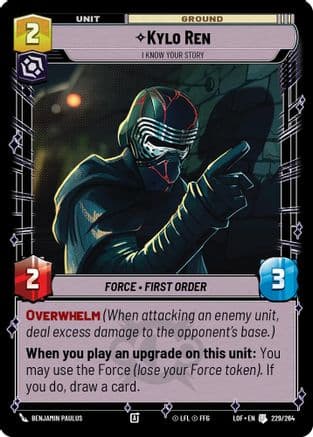 Kylo Ren - I Know Your Story |  (229/264)  [Legends of the Force]