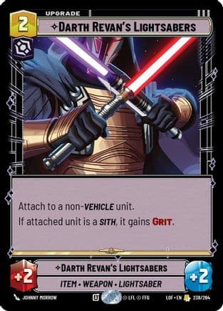 Darth Revan's Lightsabers |  (238/264)  [Legends of the Force]