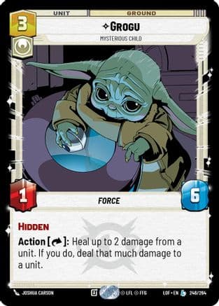 Grogu - Mysterious Child |  (246/264)  [Legends of the Force]