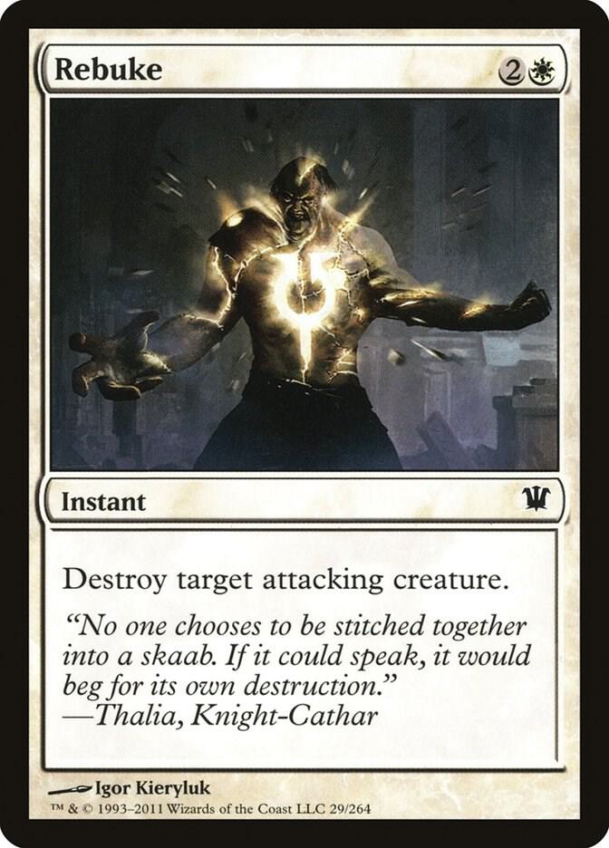 Rebuke 29/264 (Innistrad)  - Foil