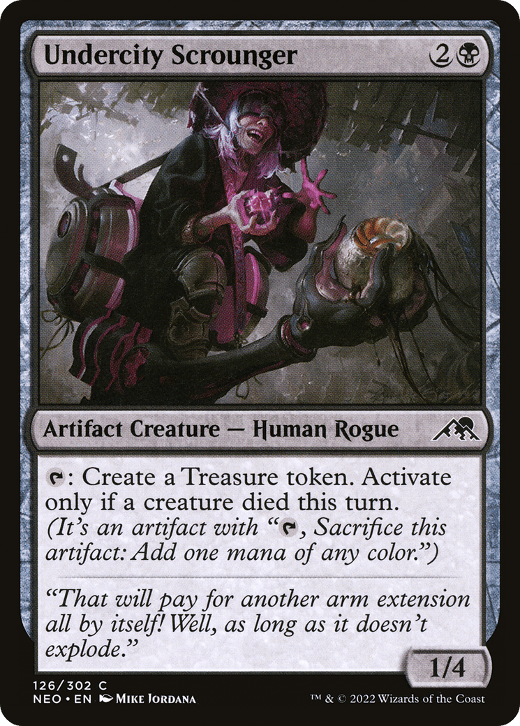 Undercity Scrounger [Kamigawa: Neon Dynasty] Foil