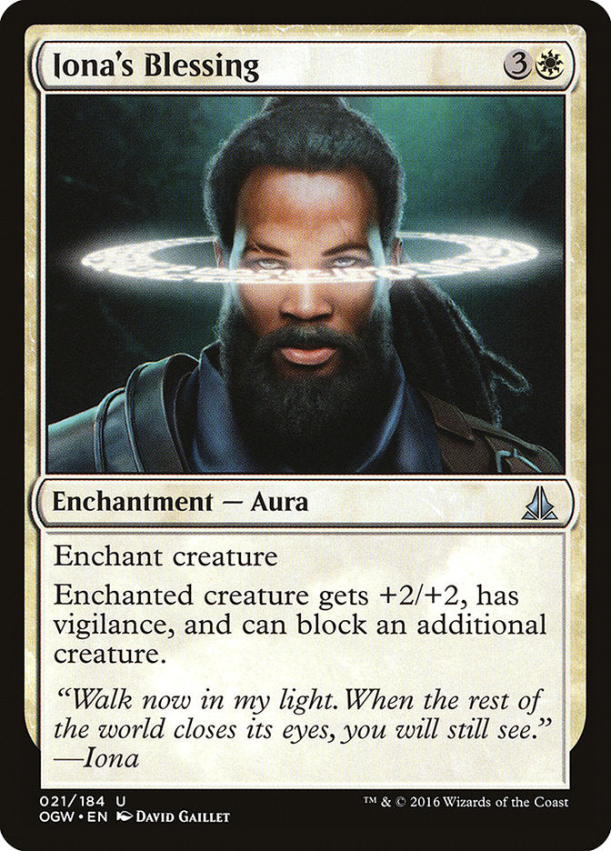 Iona's Blessing 21/184 (Oath of the Gatewatch) 