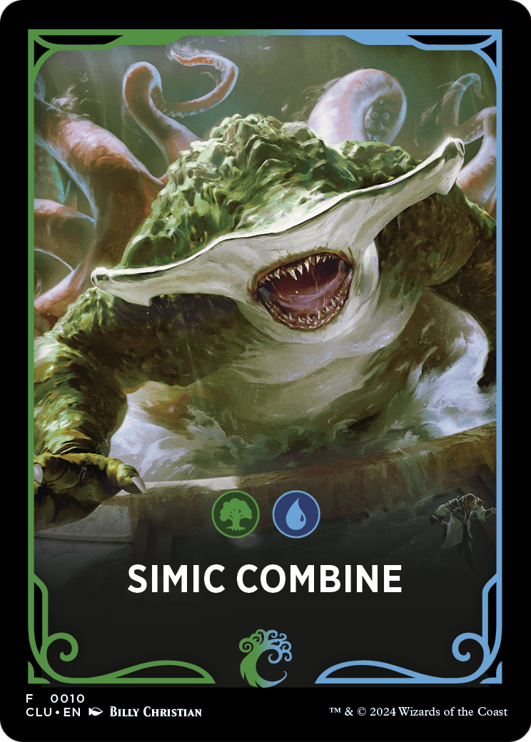 Simic Combine (FCLU-010) - Ravnica: Clue Edition Front Cards