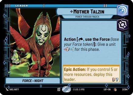Mother Talzin - Power Through Magick |  (002/264)  [Legends of the Force]
