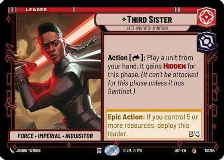 Third Sister - Seething With Ambition |  (010/264)  [Legends of the Force]