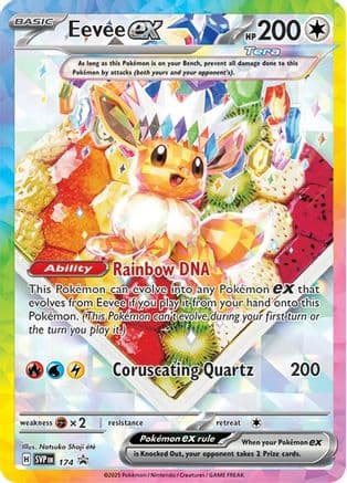Eevee ex - 174 (174) Holofoil [SV Scarlet & Violet Promo Cards]