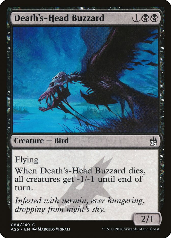 Death's-Head Buzzard 84/249 (Masters 25)  - Foil