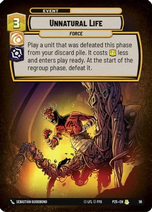 Unnatural Life | Foil (56)  [Organized Play Promos]