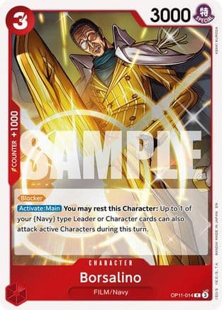 Borsalino (OP11-014) - A Fist of Divine Speed Foil