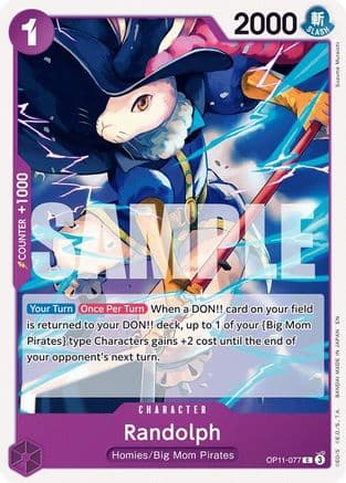 Randolph (OP11-077) - A Fist of Divine Speed