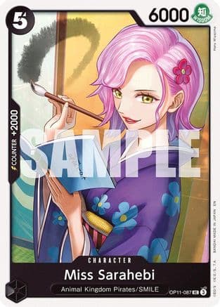 Miss Sarahebi (OP11-087) - A Fist of Divine Speed