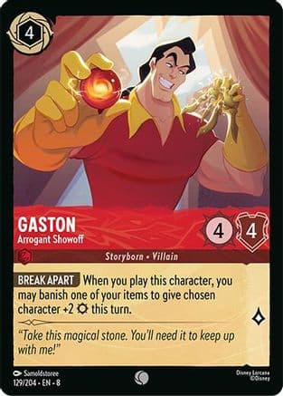 Gaston - Arrogant Showoff |  (129/204) [Reign of Jafar]