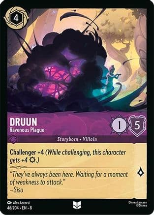 Druun - Ravenous Plague | Cold Foil (46/204) [Reign of Jafar]