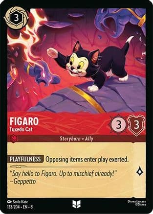 Figaro - Tuxedo Cat |  (133/204) [Reign of Jafar]