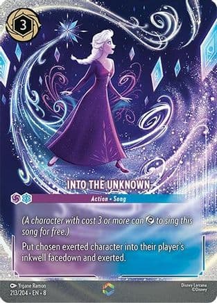 Into the Unknown - Enchanted | Holofoil (213/204) [Reign of Jafar]