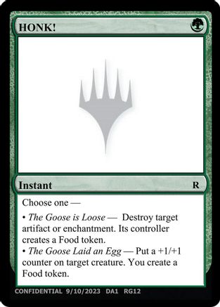 HONK! () [Un-Known Event Playtest Cards]
