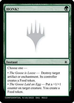 HONK! () [Un-Known Event Playtest Cards]