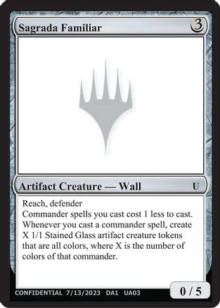 Sagrada Familiar () [Un-Known Event Playtest Cards]