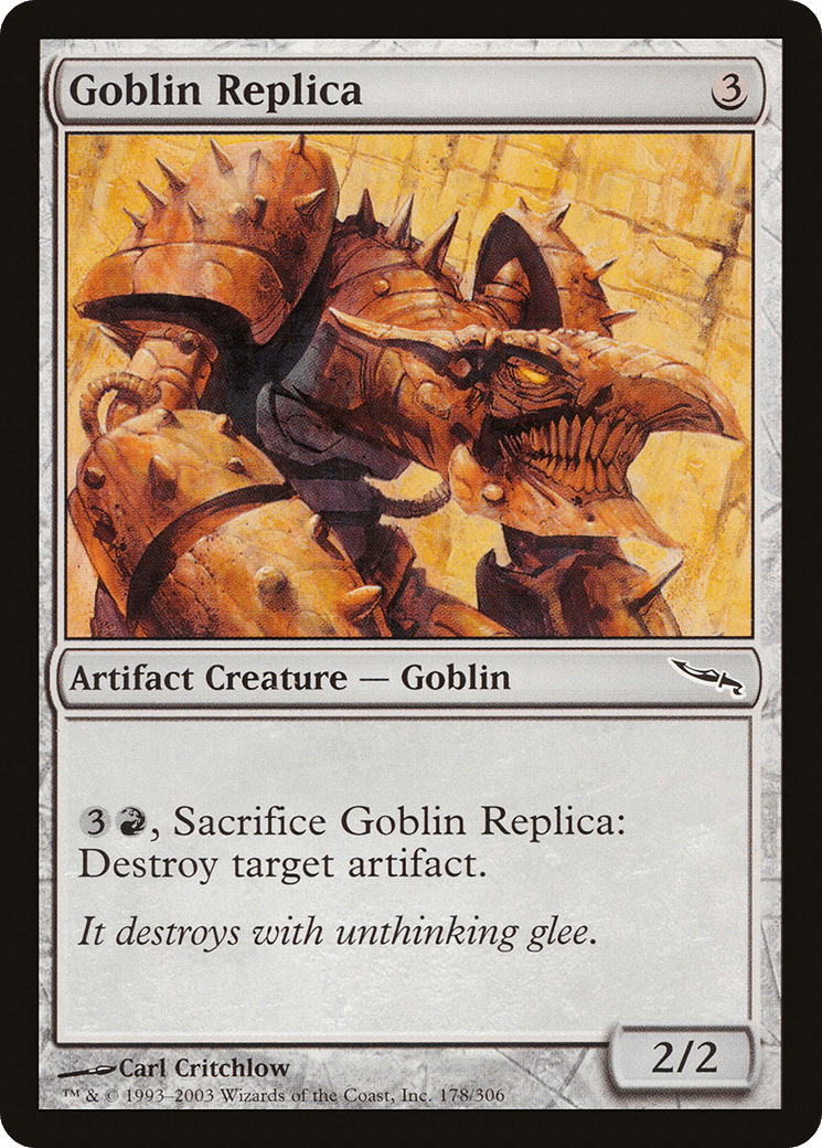Goblin Replica [Mirrodin] Foil