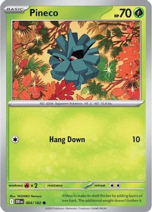 Pineco 004  SV10 Destined Rivals - Common