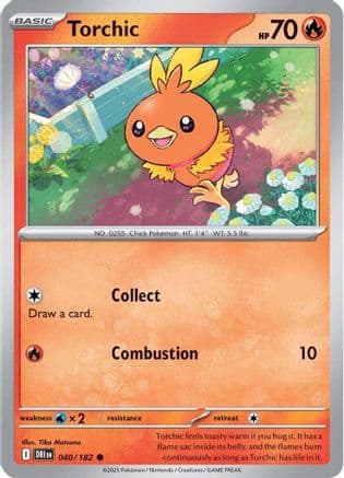 Torchic 040- SV10 Destined Rivals