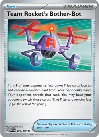 Team Rocket's Bother-Bot 172- SV10 Destined Rivals