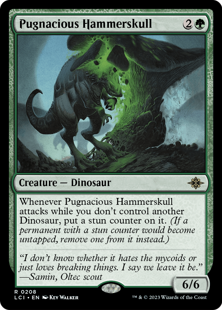 Pugnacious Hammerskull [The Lost Caverns of Ixalan] Foil