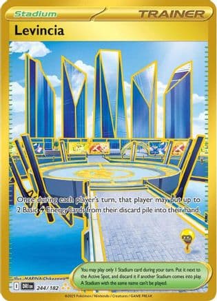 Levincia 244- SV10 Destined Rivals Holofoil