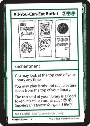 All-You-Can-Eat Buffet () [Mystery Booster: Convention Edition Exclusives]